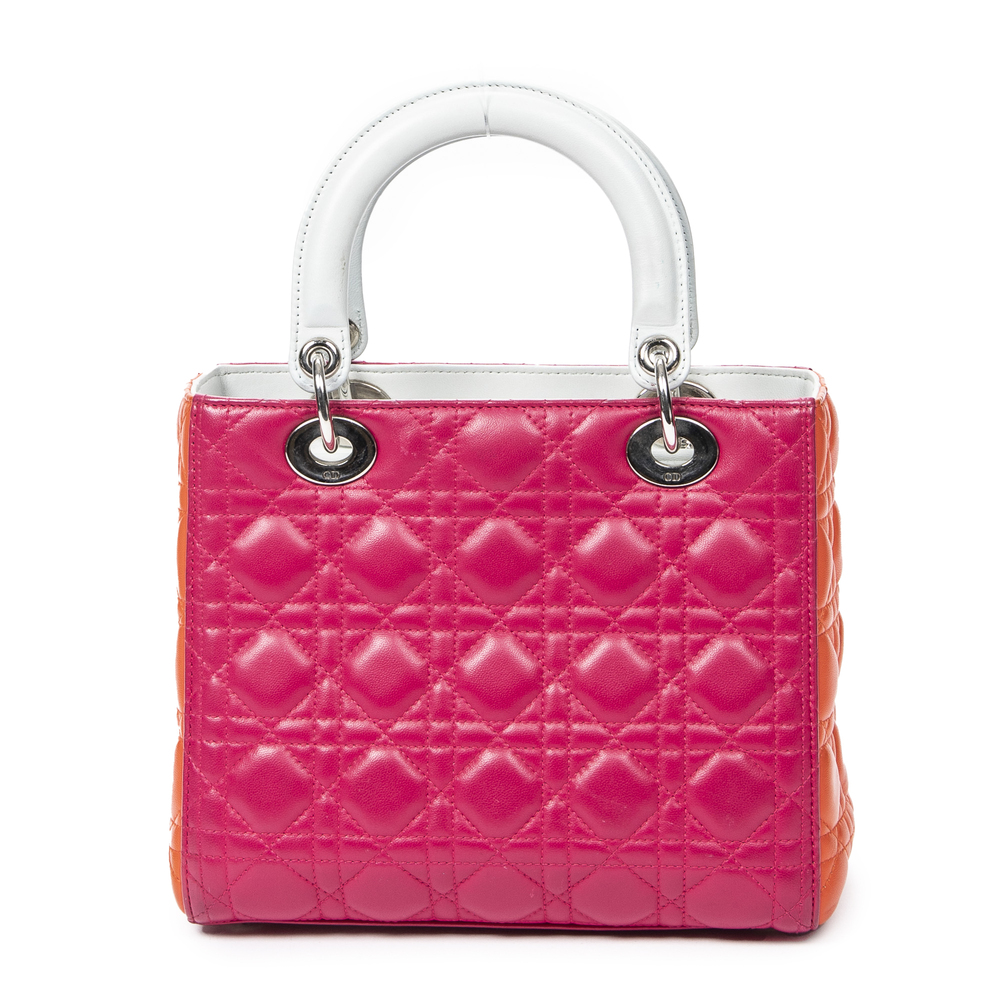 Dior Medium Tricolor Lady Dior - Picture 5 of 9